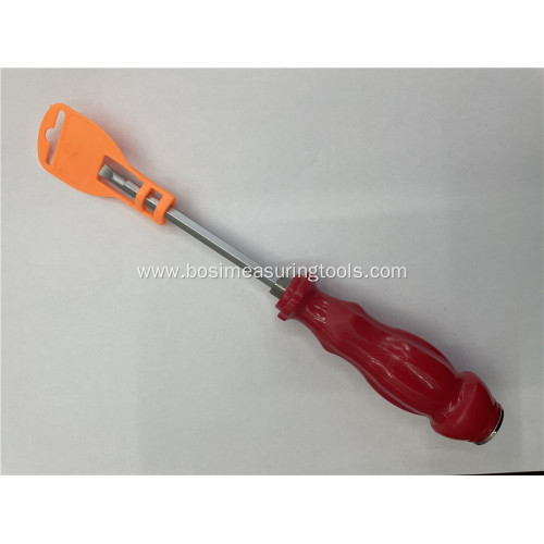 Dual Purpose Chromed Screwdriver With PP Handle
